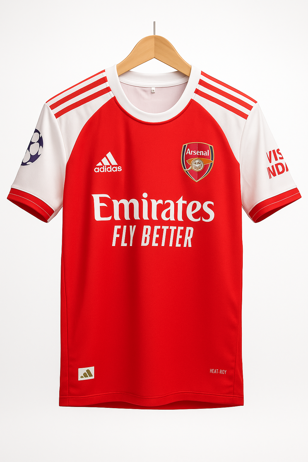 Arsenal Retro Red Football Jersey | Vintage Streetwear Classic for Everyday Style