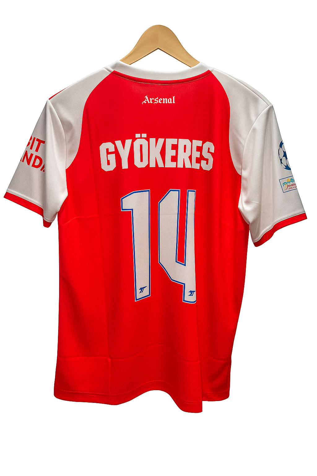 Arsenal Retro Red Football Jersey | Vintage Streetwear Classic for Everyday Style