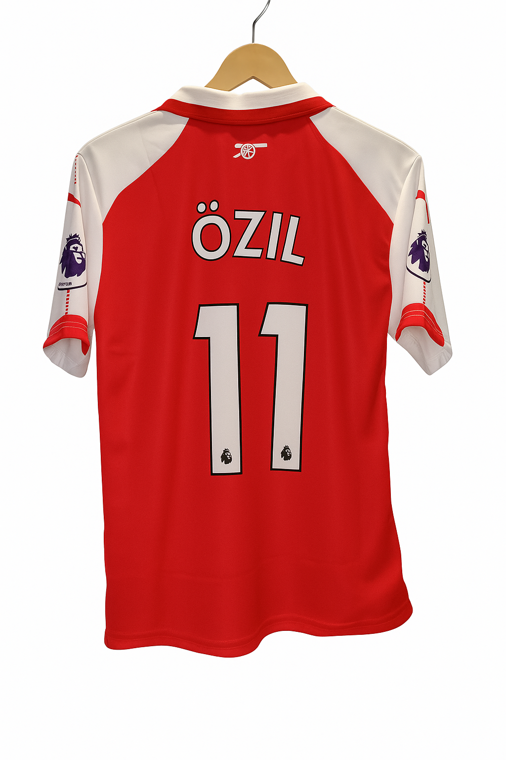 Arsenal Red Retro Collar Jersey | Classic Football Heritage Meets Modern Streetwear