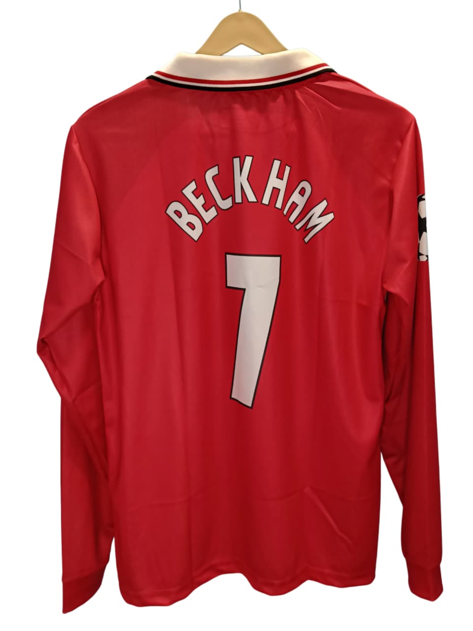 Manchester United 1998-99 Home Long Sleeve Jersey ( Embroidery )