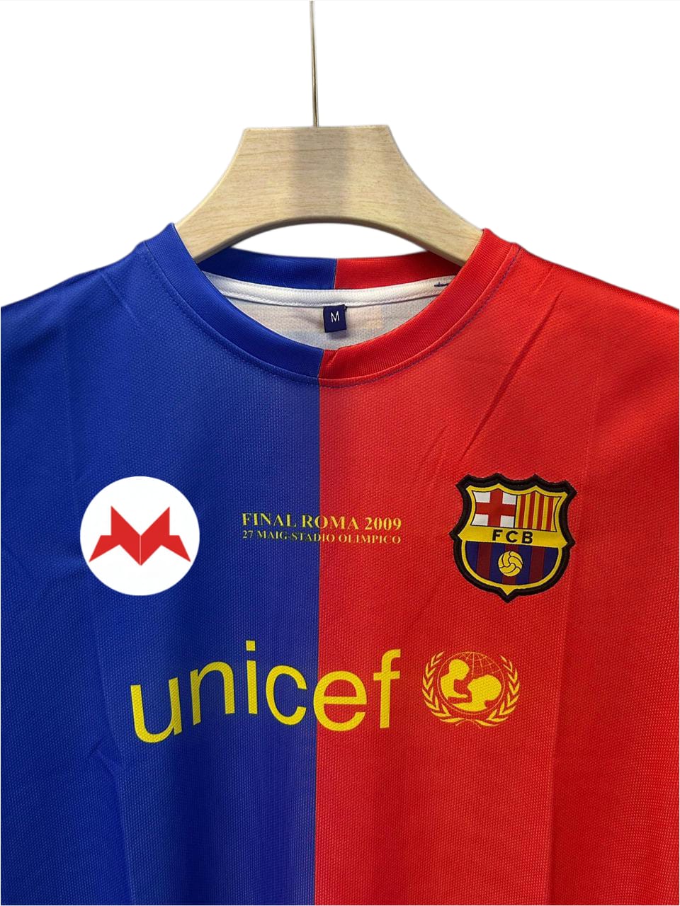 The Final '09 Legacy: Split-Color Football Club Retro Jersey
