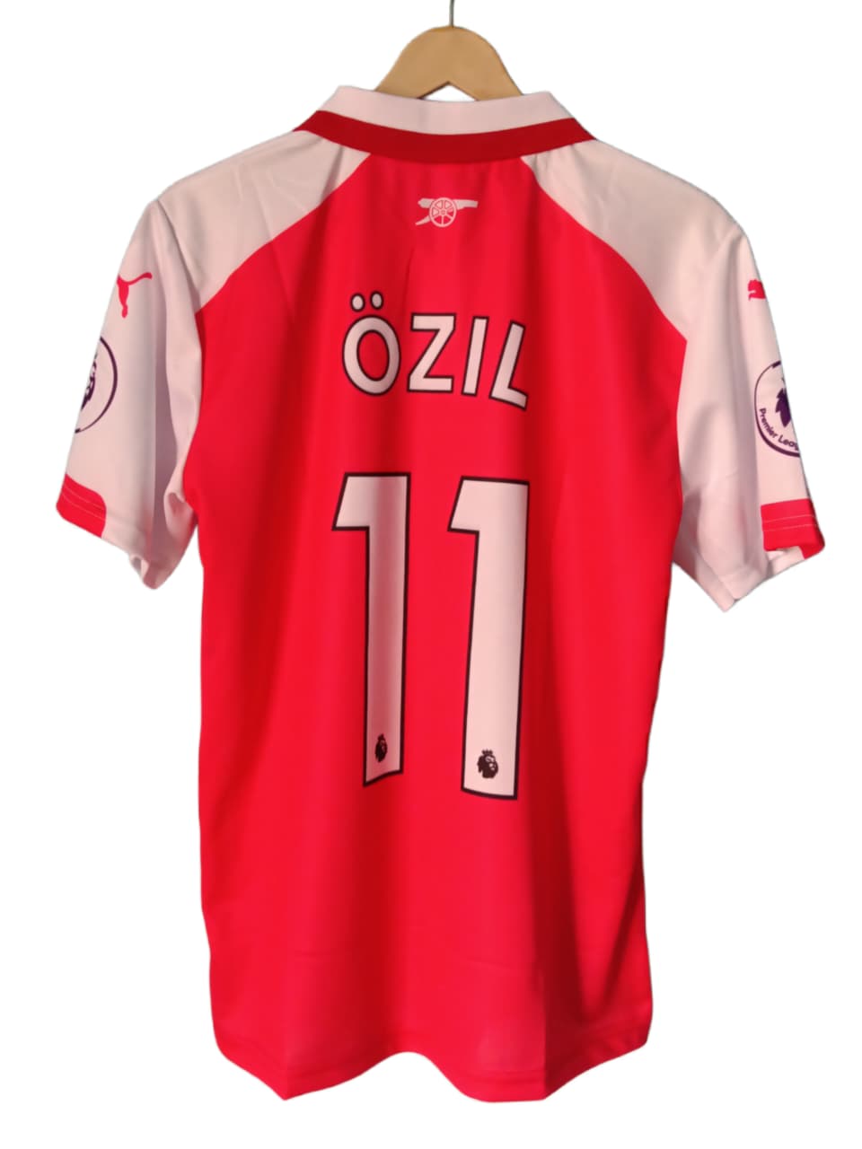 Arsenal Home Red & White Fan Jersey - Inspired Collared Fly Emirates Kit